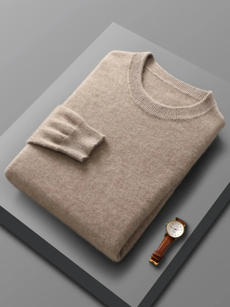 Peter: 100% Merino Wool Turtleneck Sweater - Soft and Warm