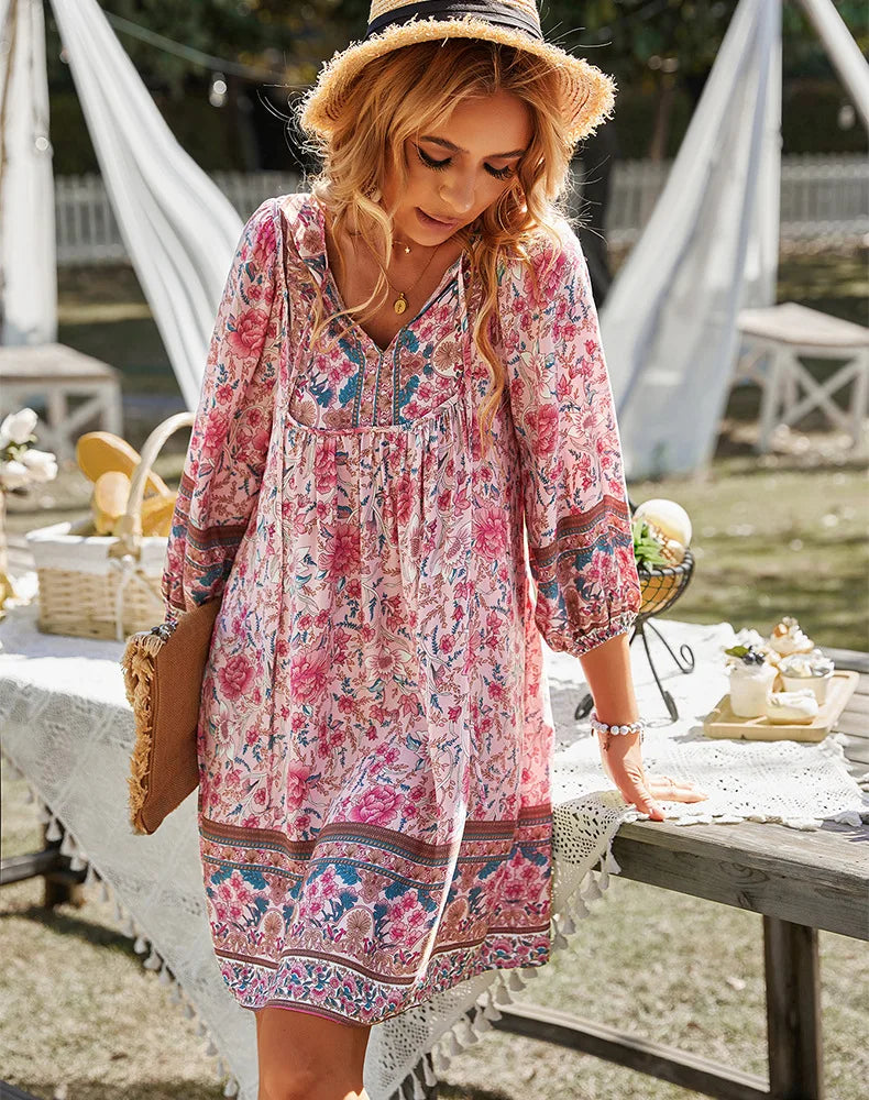 Cassie Bohemian Dress