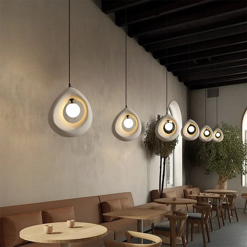 Hayami Resin LED Pendants