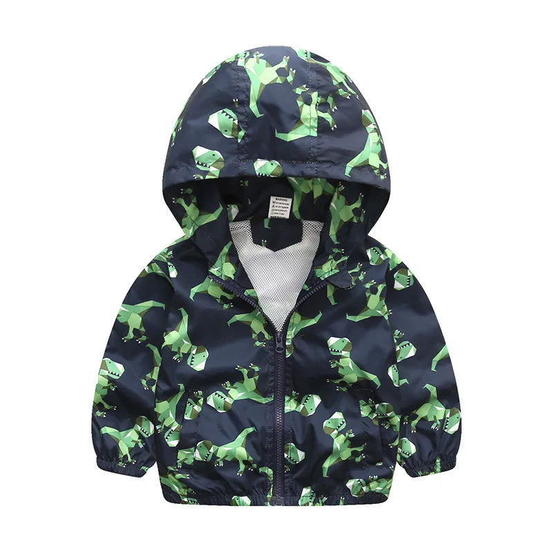 Boys Dinosaur Raincoat