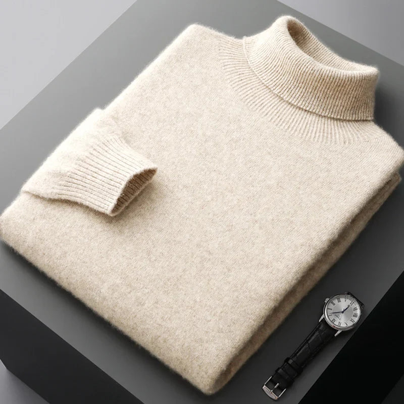 Trond: Maglione/Pullover Autunno/Inverno 100% Pura Lana Australiana