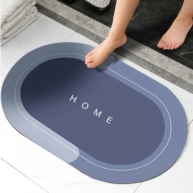 Super Absorbent Non-Slip Bathroom Mat – Quick-Drying and Safe for Wet Floors