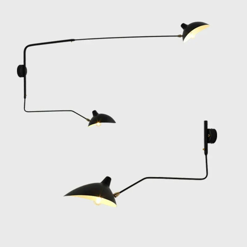 Dual Arc Moderne Vegglampe