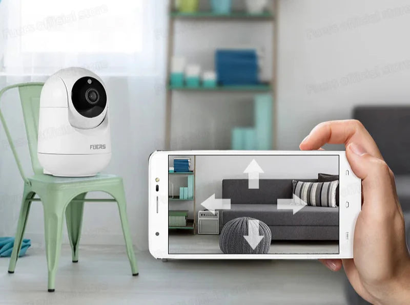 Sara 5MP WiFi Slimme Camera – AI Bewegingsdetectie & Automatische Volging