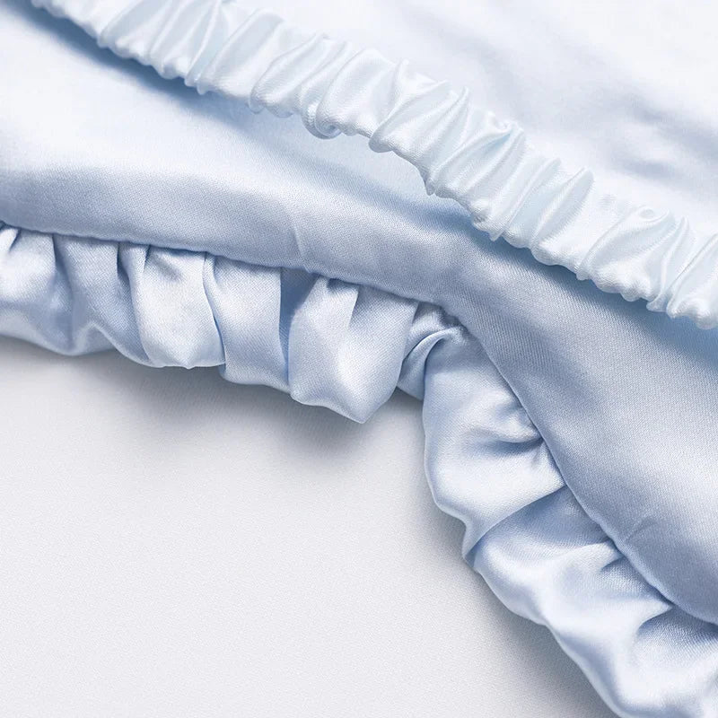 Silk Ruffle | Ruffled Sleep Mask