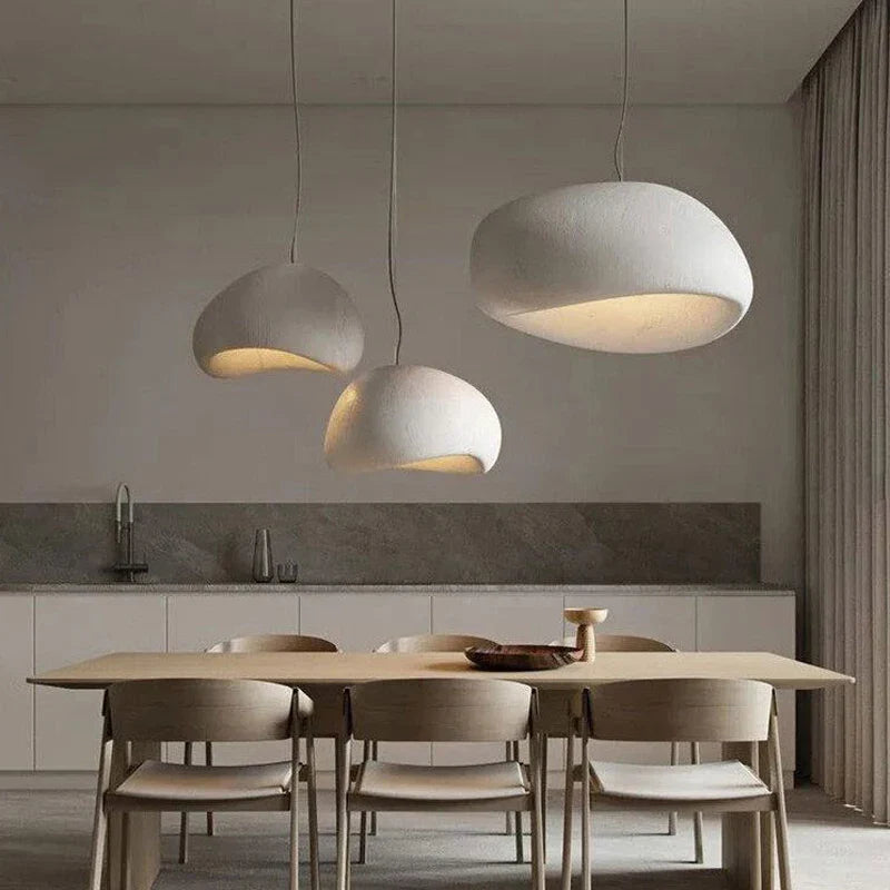 Lampada a sospensione Wabi Sabi - Lampadario moderno a soffitto