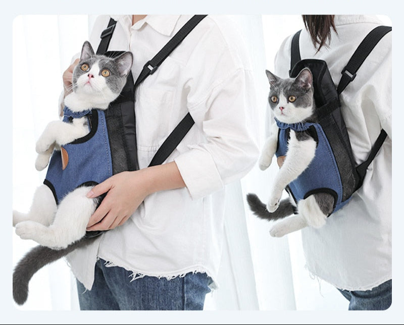 Mochila com alça para animais de estimação