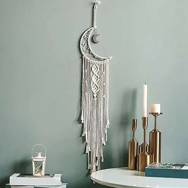 Moonlit Macrame Wall Hanging