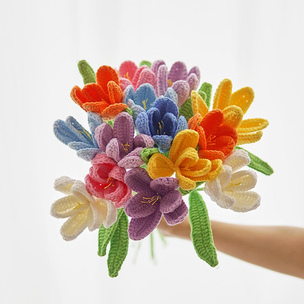 Tulip Crochet Bouquet decor