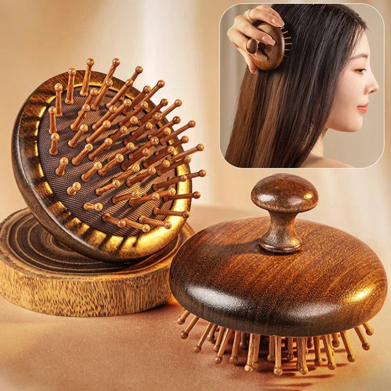 Sara Natural Sandalwood Scalp & Body Massage Comb