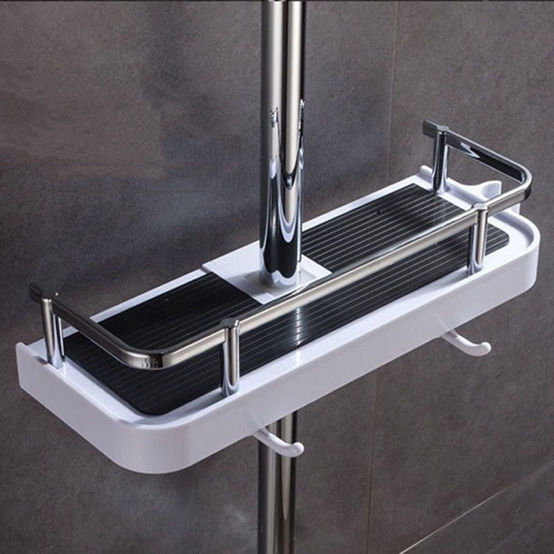 Soporte para barra de ducha en el baño