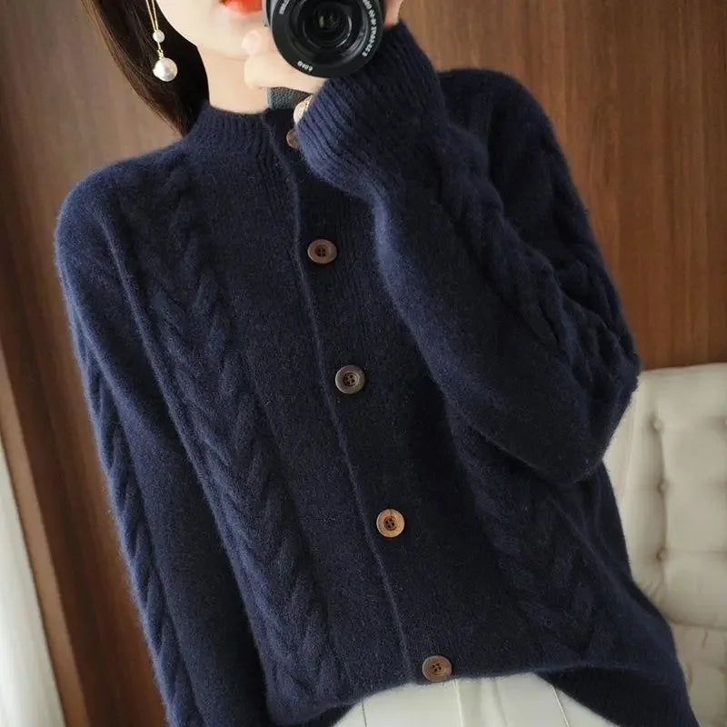 Cardigan tricoté élégant