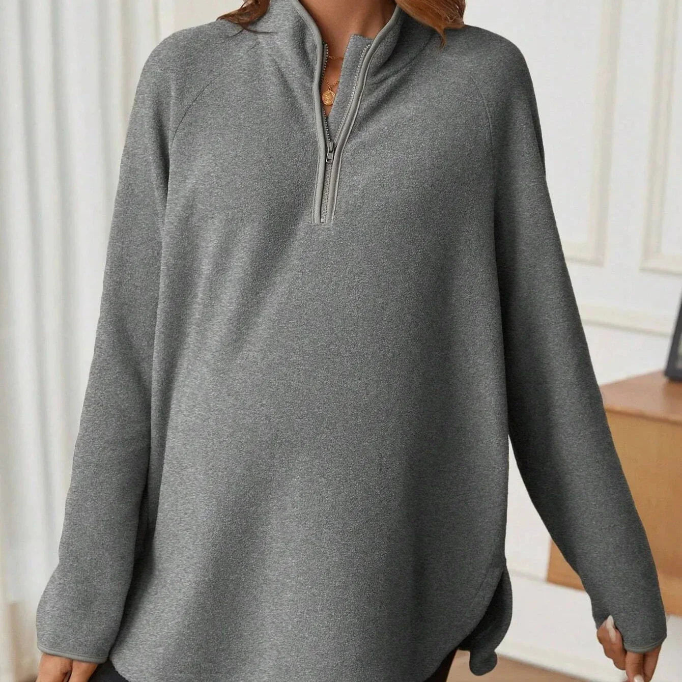 Polar Fleece Sweatshirt Maternity