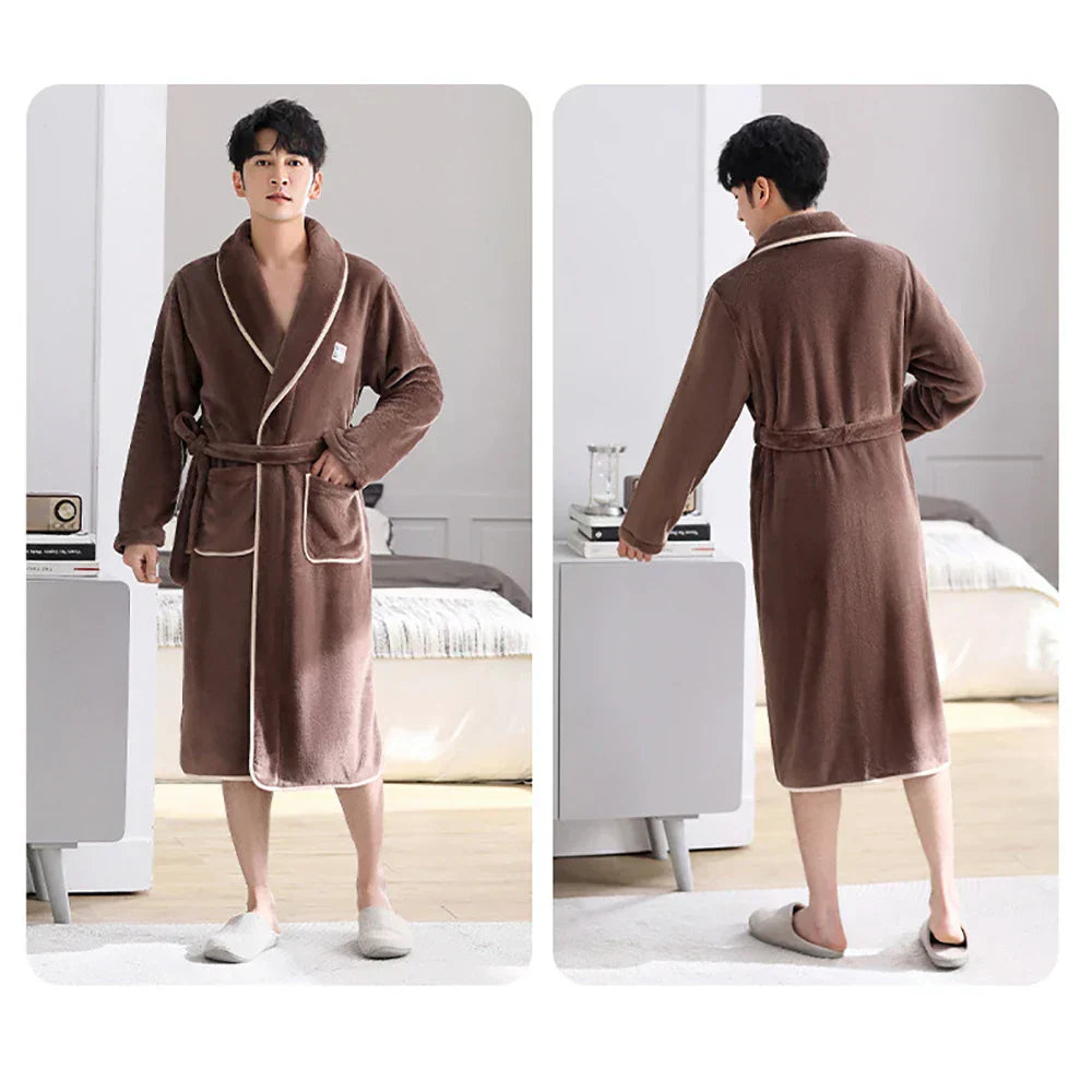 WarmPlush – Soft and Warm Bathrobe for Men