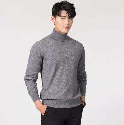 Pull à col roulé en cachemire Elliot – Chaleur de luxe pour homme | Automne et hiver 2023