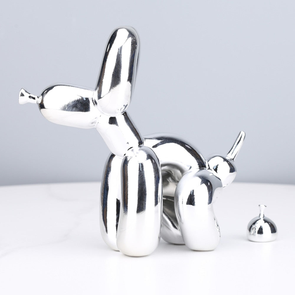 Vrimlo® Balloon Dog Doing Business Sculpture