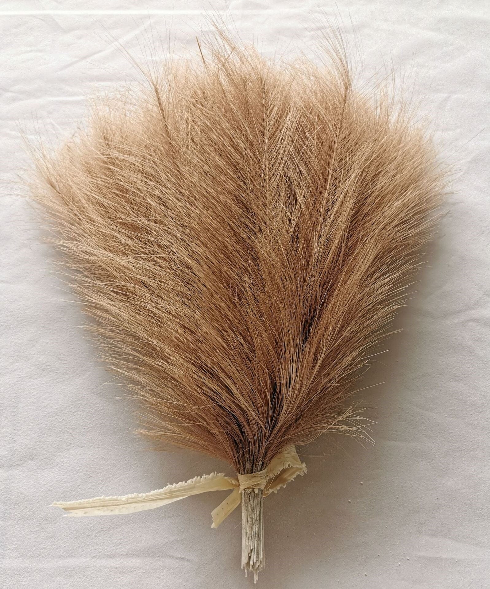 20Pcs Bohemian Fluffy Artificial Pampas Grass Coloured