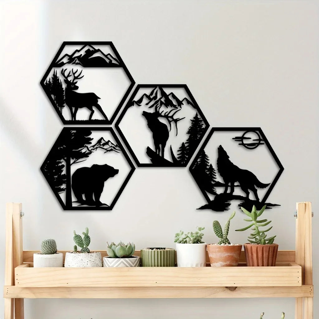 Forest Wildlife Wall Frame