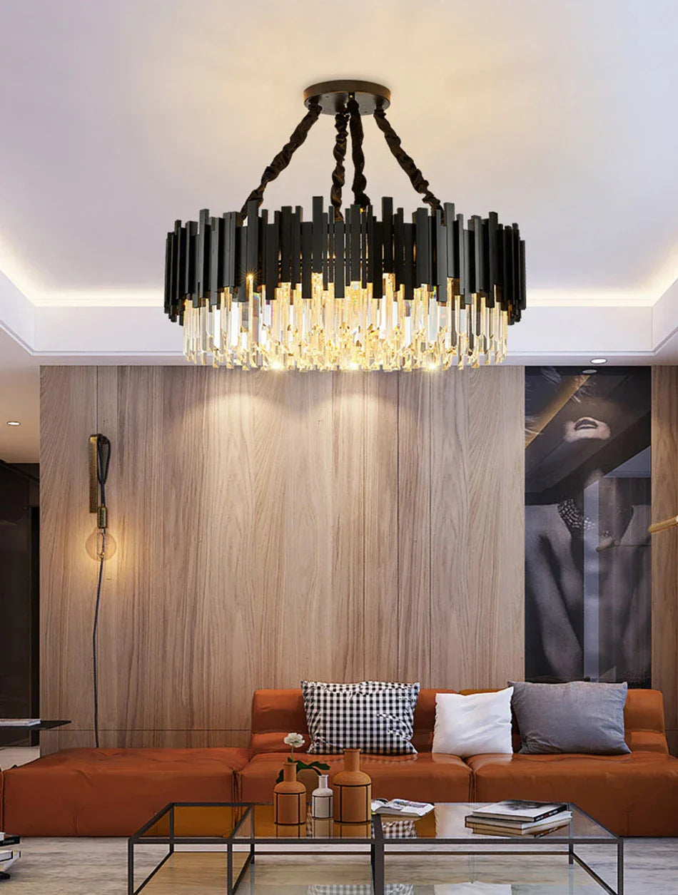 Chandelier en cristal Edward