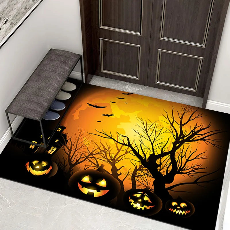 Vrimlo® Tappetino da Ingresso di Halloween Molto Spaventoso