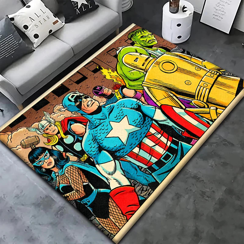 Tappeto Sara Marvel Kids – Decorazione per stanze accogliente e divertente