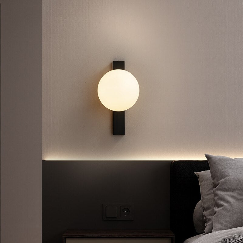 TML Darime - Simple Copper Estiluz Circ LED Wall Sconce