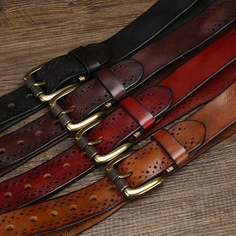 CAMDEN COWHIDE BELT