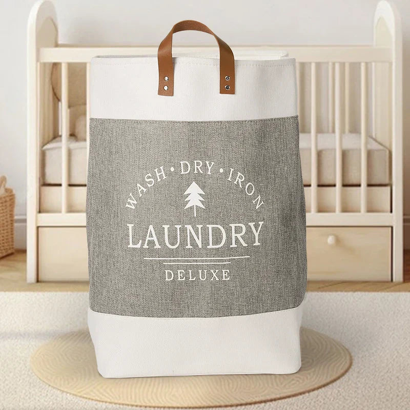 Chic Laundry Hamper With Handles