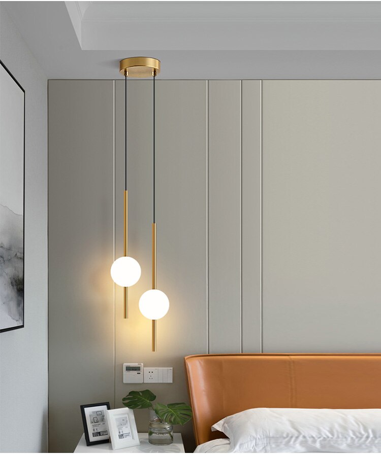 Moole Doon - Nordic Simple Glass Ball Pendant Lights