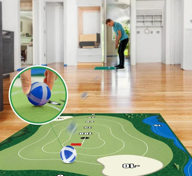 SwingZone: juego de golf en interiores para todas las edades