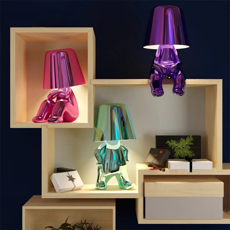 Bordlampe - Goudje - Resin LED - Denker Design