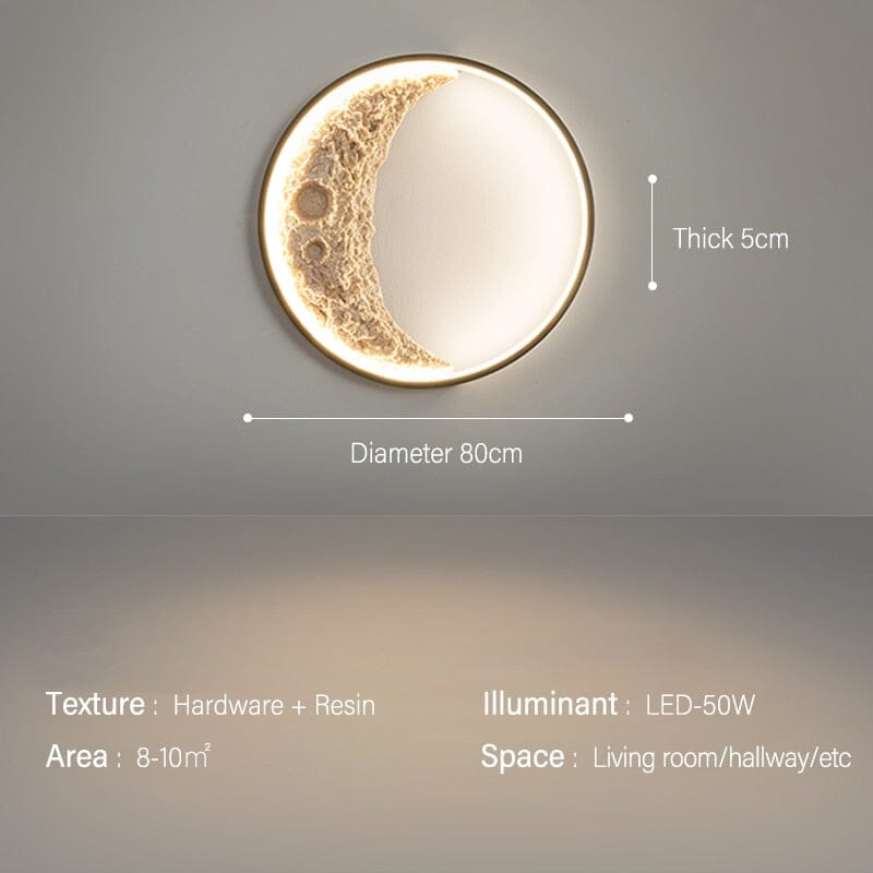 Half Moon Wall Lamp