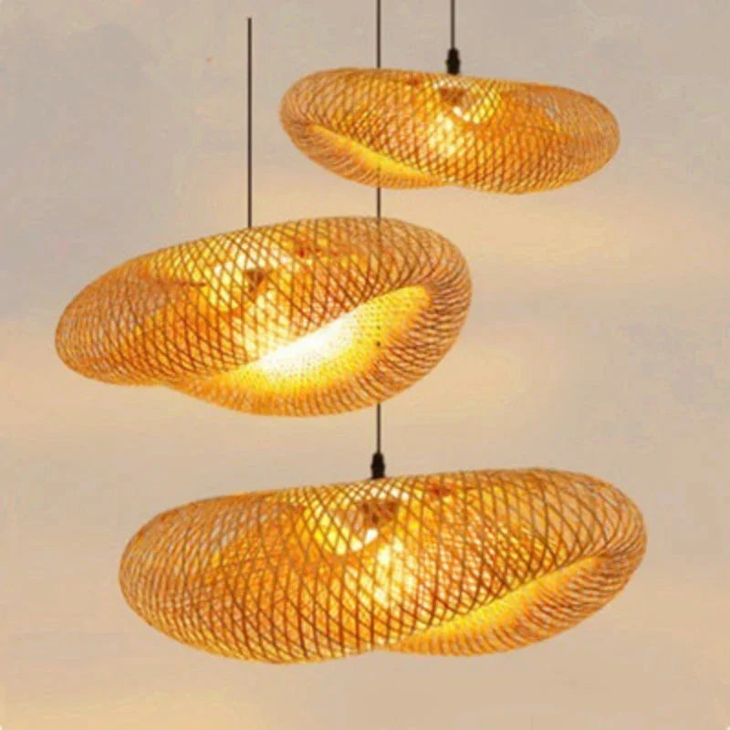 Ella Bamboo Chandelier Collection