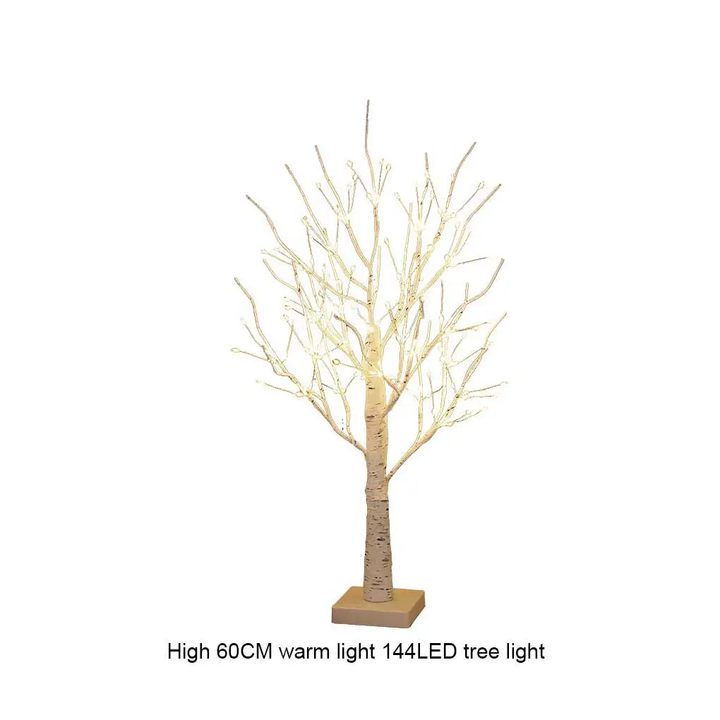 Enchanted Birch Tree LED Lamp, Christmas Light