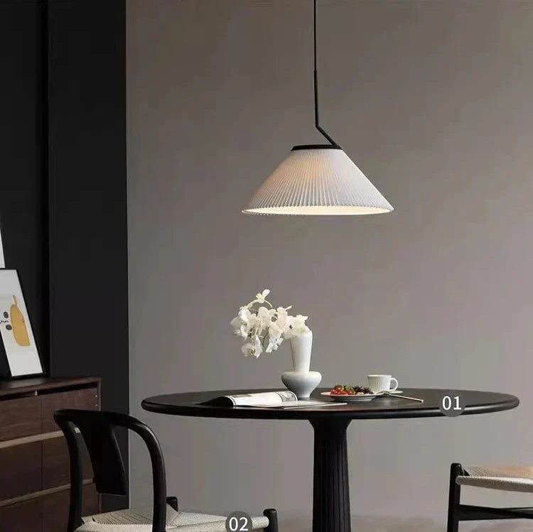 CremeNord - Soft Pleated Pendant Lamp