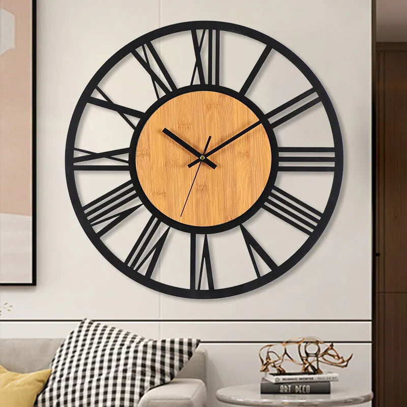 Large 3D Nordic Wall Clock