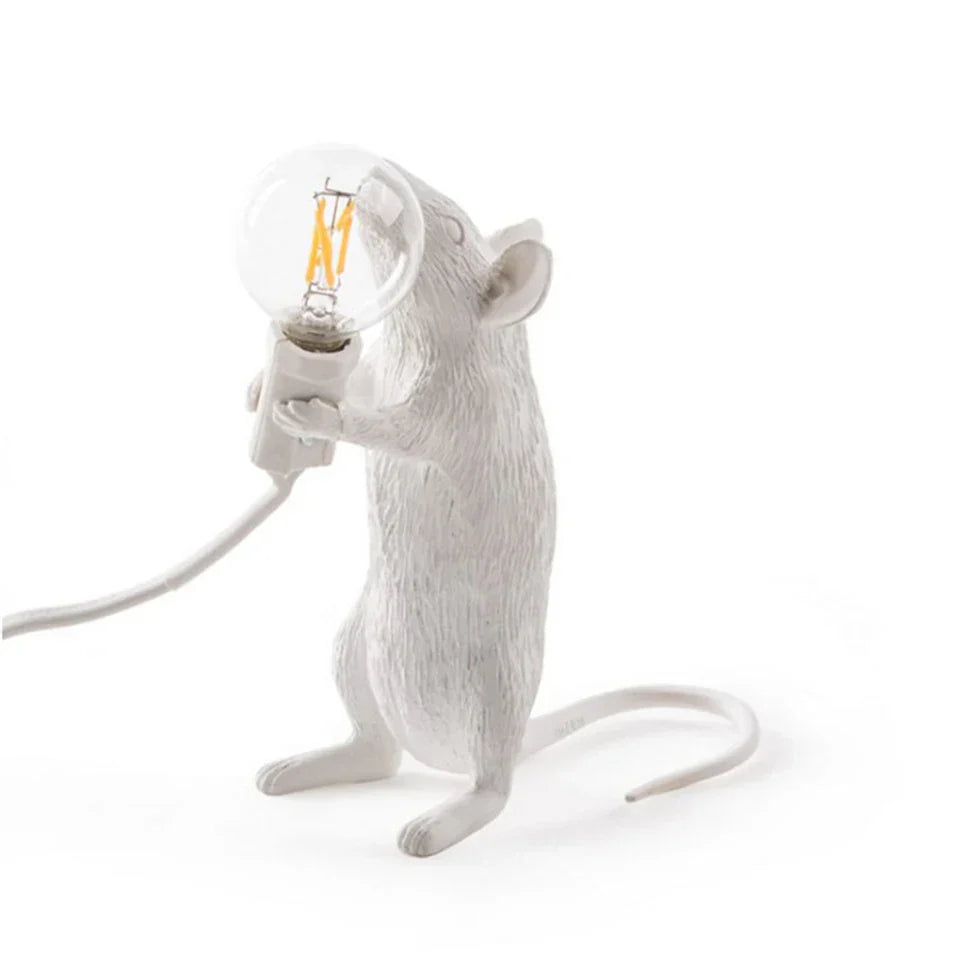 Resin Mouse Table Lamps