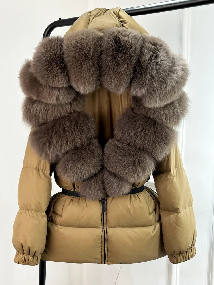 Cindy Winter Luxe: Pufferjack met capuchon