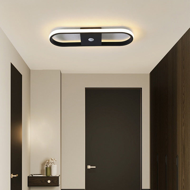 Human PIR Motion Sensor LED Ceiling Lamp for Bedroom Corridor