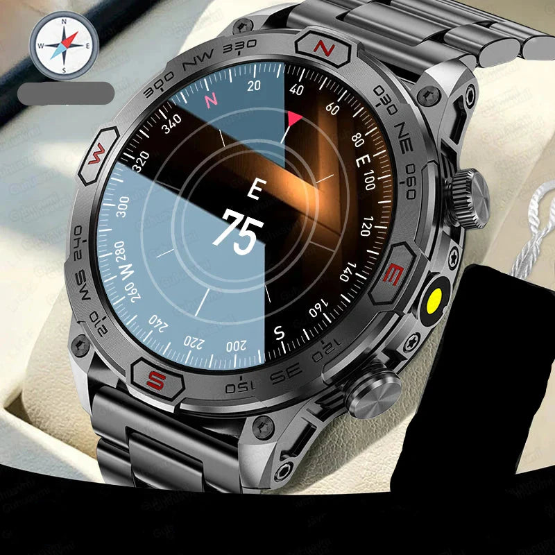 Montre intelligente d'extérieur Astra 2024 – AMOLED 1,43", traceur GPS étanche avec appels Bluetooth