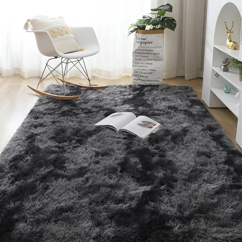 Tapis Furry Luxe Winnie – Tapis Shag Doux Moderne pour Chambre et Salon