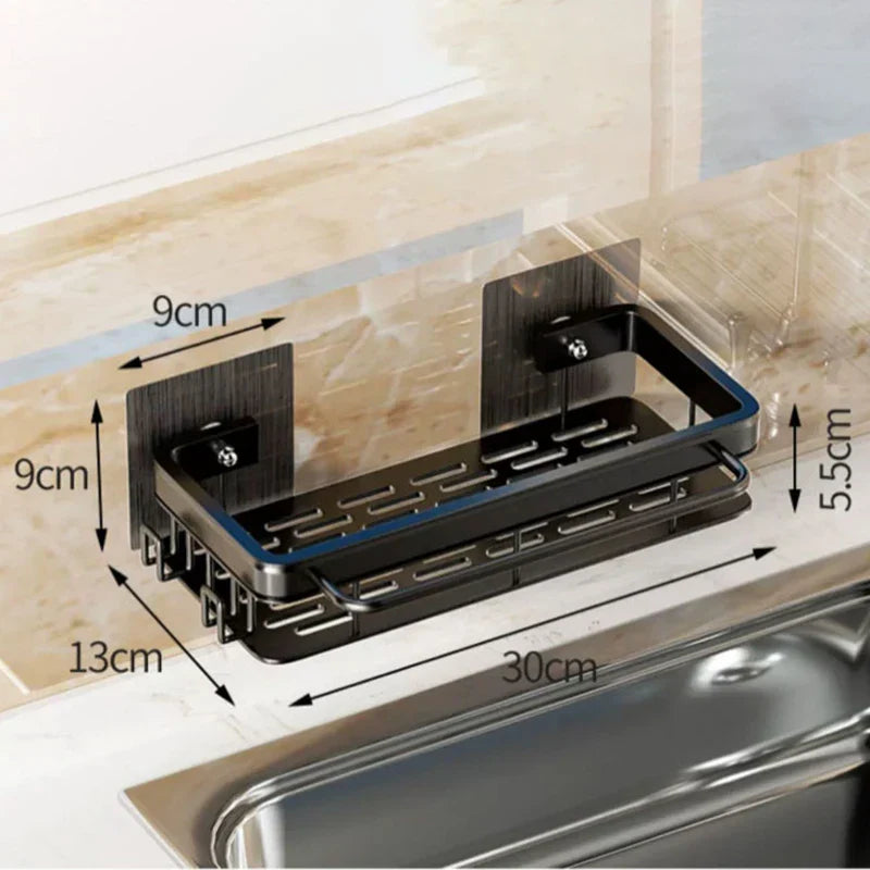 Wandlagerung Küchenspüle Organizer