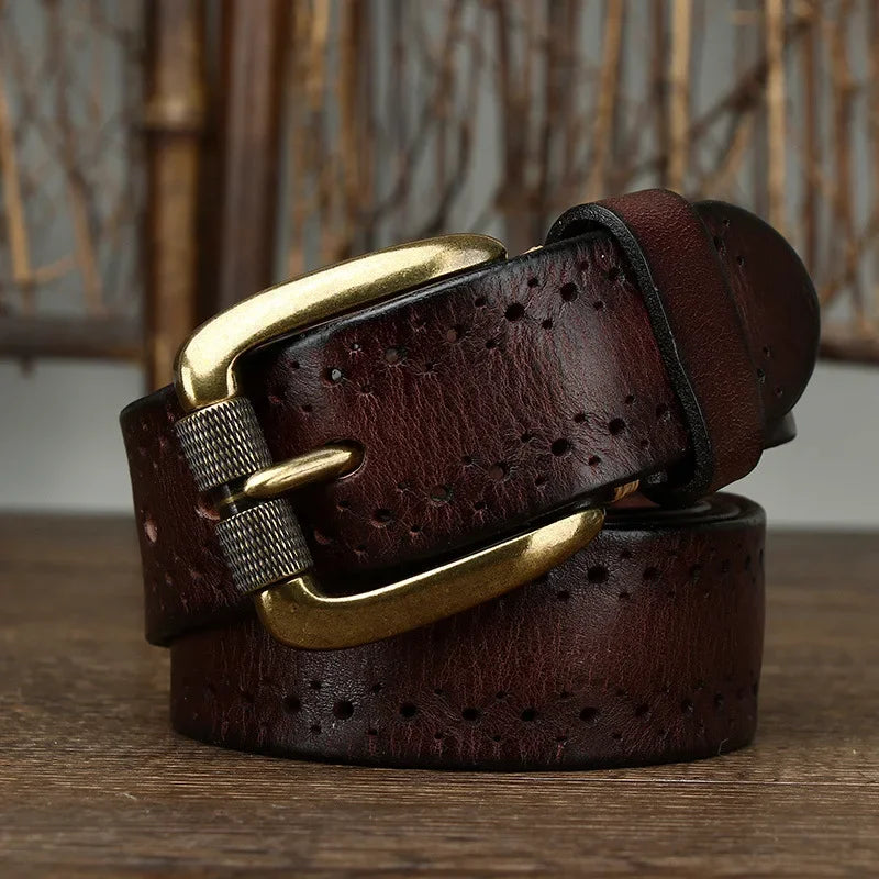 CAMDEN COWHIDE BELT