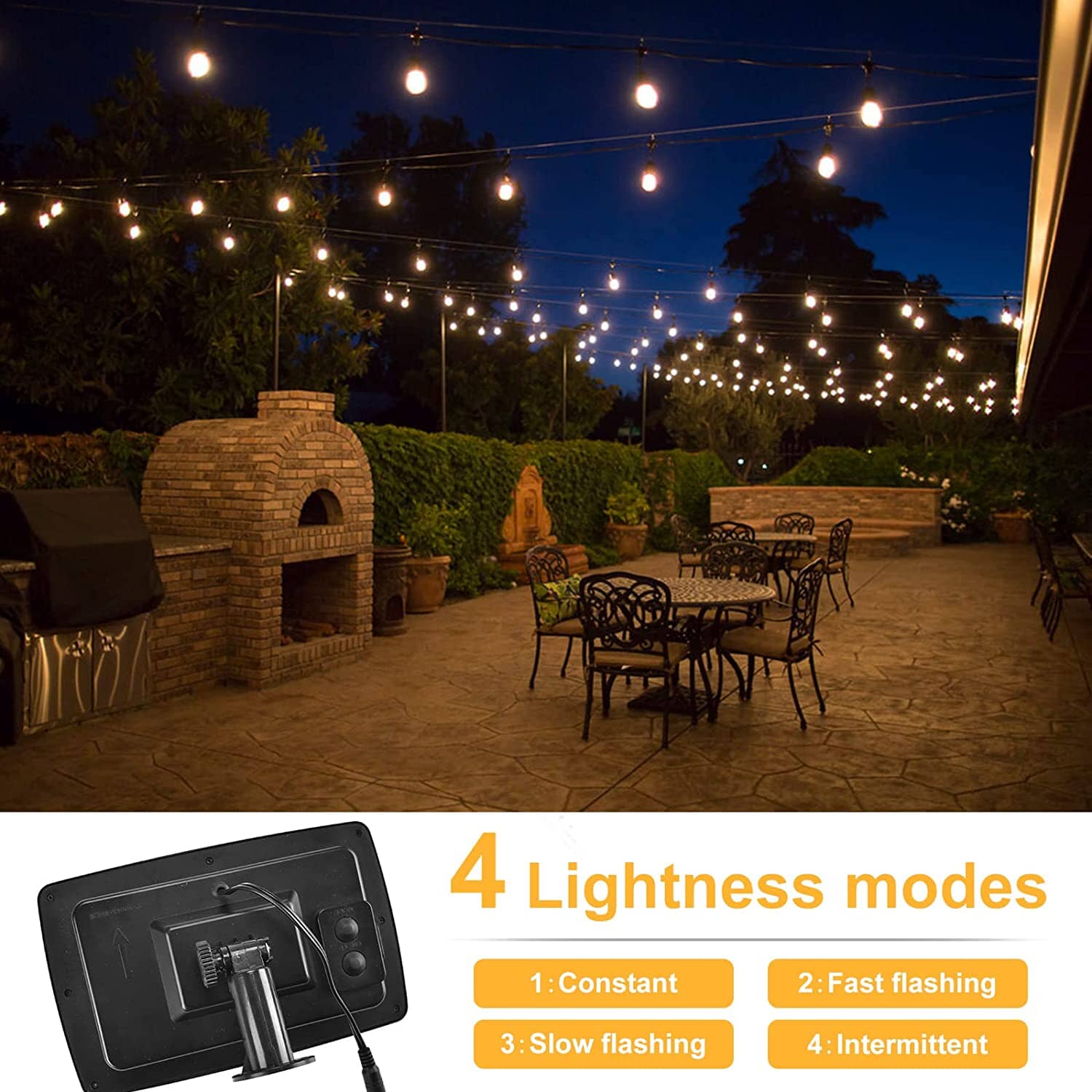 Solar Outdoor Fairy Lights