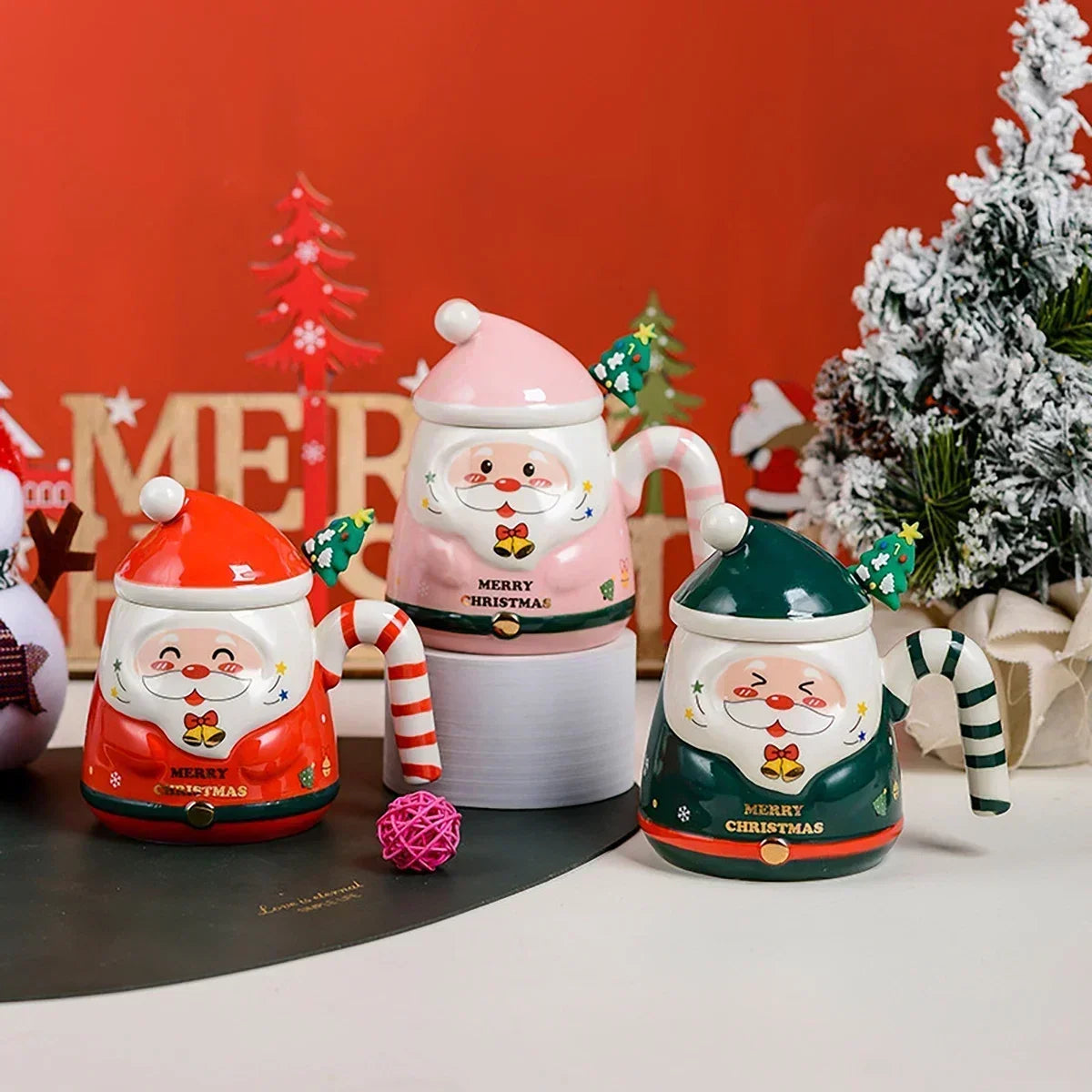 Santa Sip-n-Cheer Holiday Mug