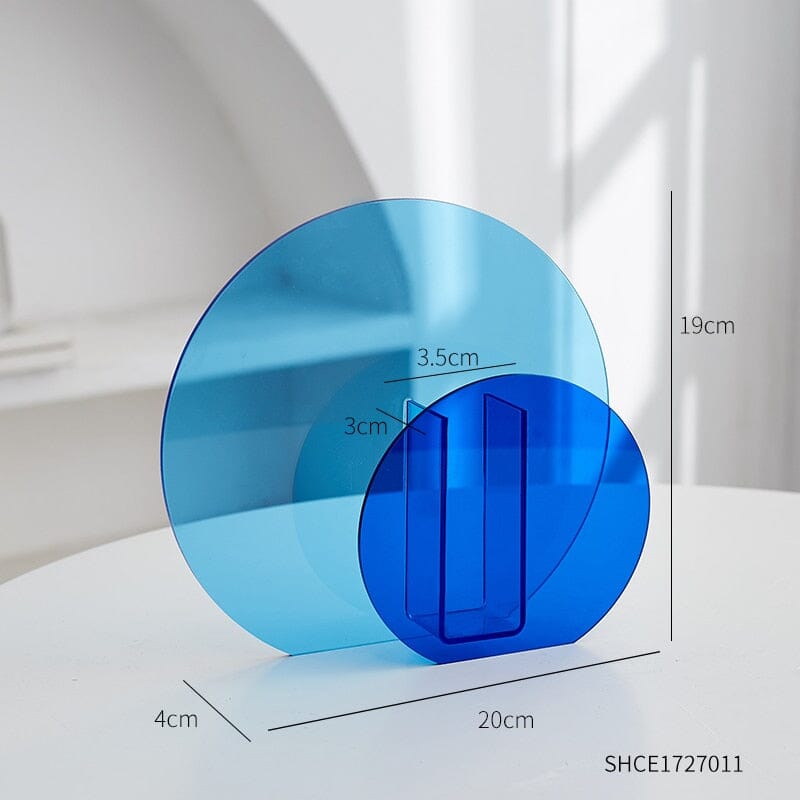 Konstnärlig akrylvase