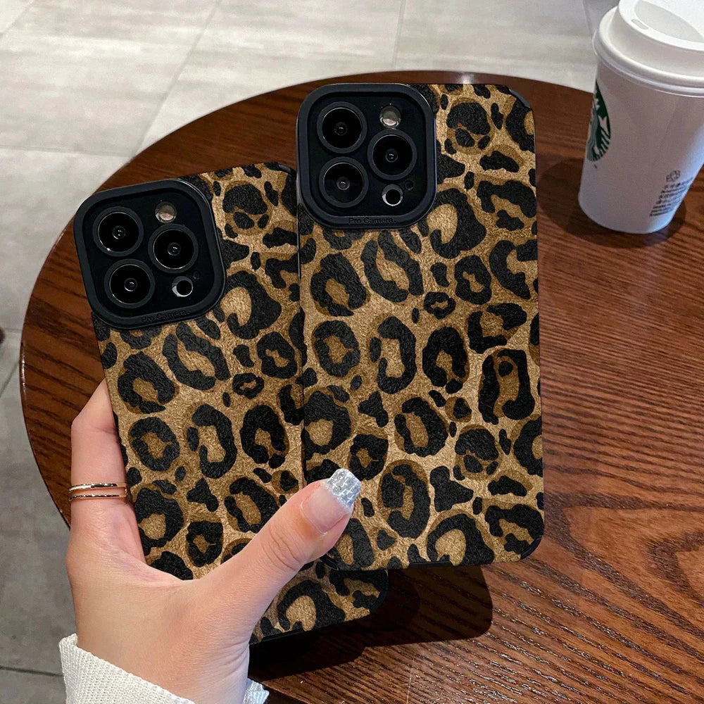 Klassisk Leopard iPhone-deksel