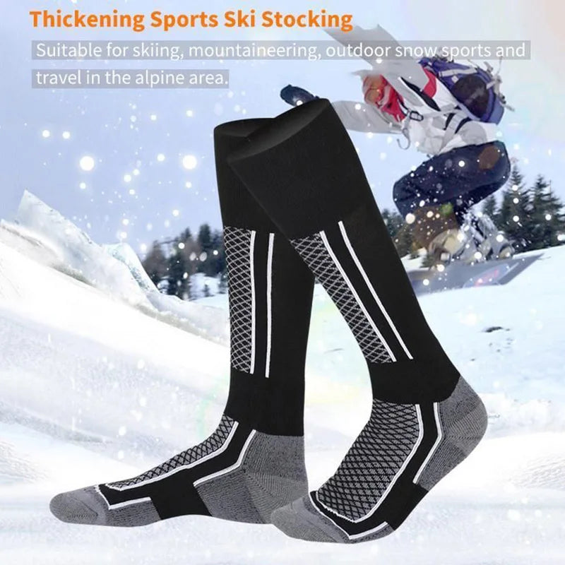 Chaussettes de ski – La chaleur hivernale pour tous | Chaussettes d'extérieur anti-froid, respirantes et performantes