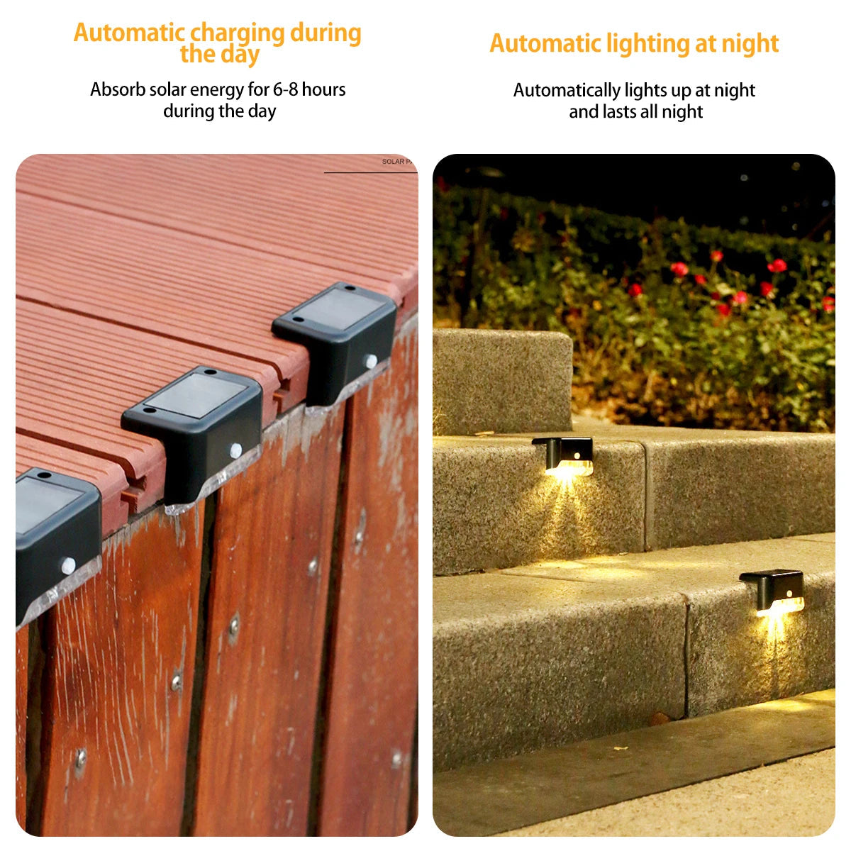 Solar Fence Light™ | Per set of 4