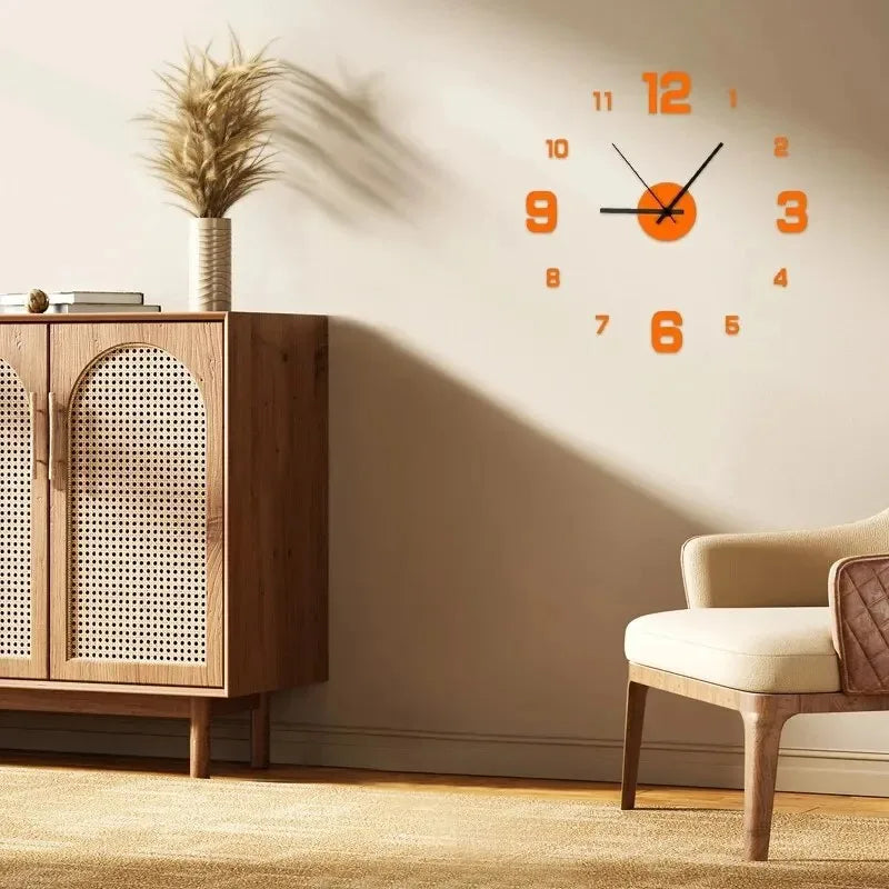 GlamClock – Spiegelklok voor een elegante woonkamer